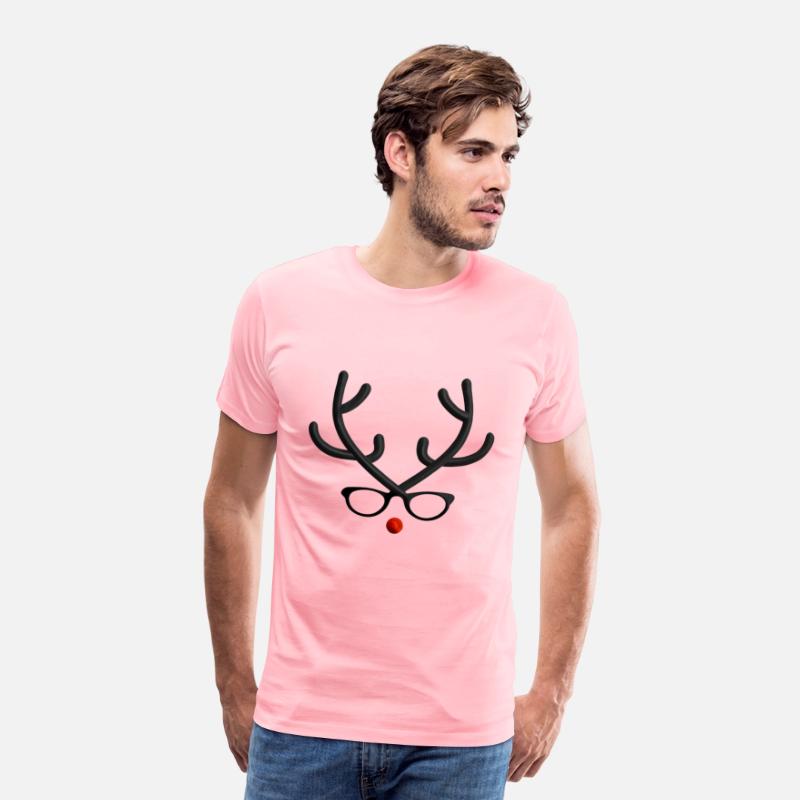 Minimalist Festive Reindeer Top