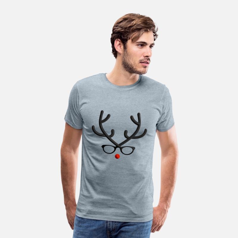 Minimalist Festive Reindeer Top