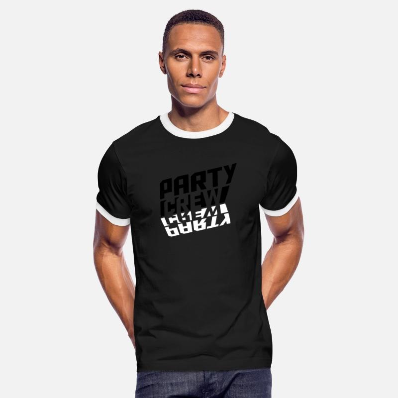 mirrored shadow fun party crew red bar friends tea