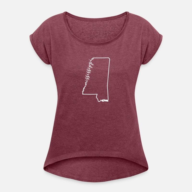 Mississippi Cursive Silhouette Home State Pride