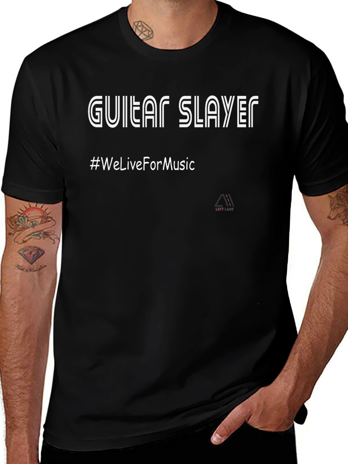 Guitar Slayer T-Shirt - #WeLiveForMusic