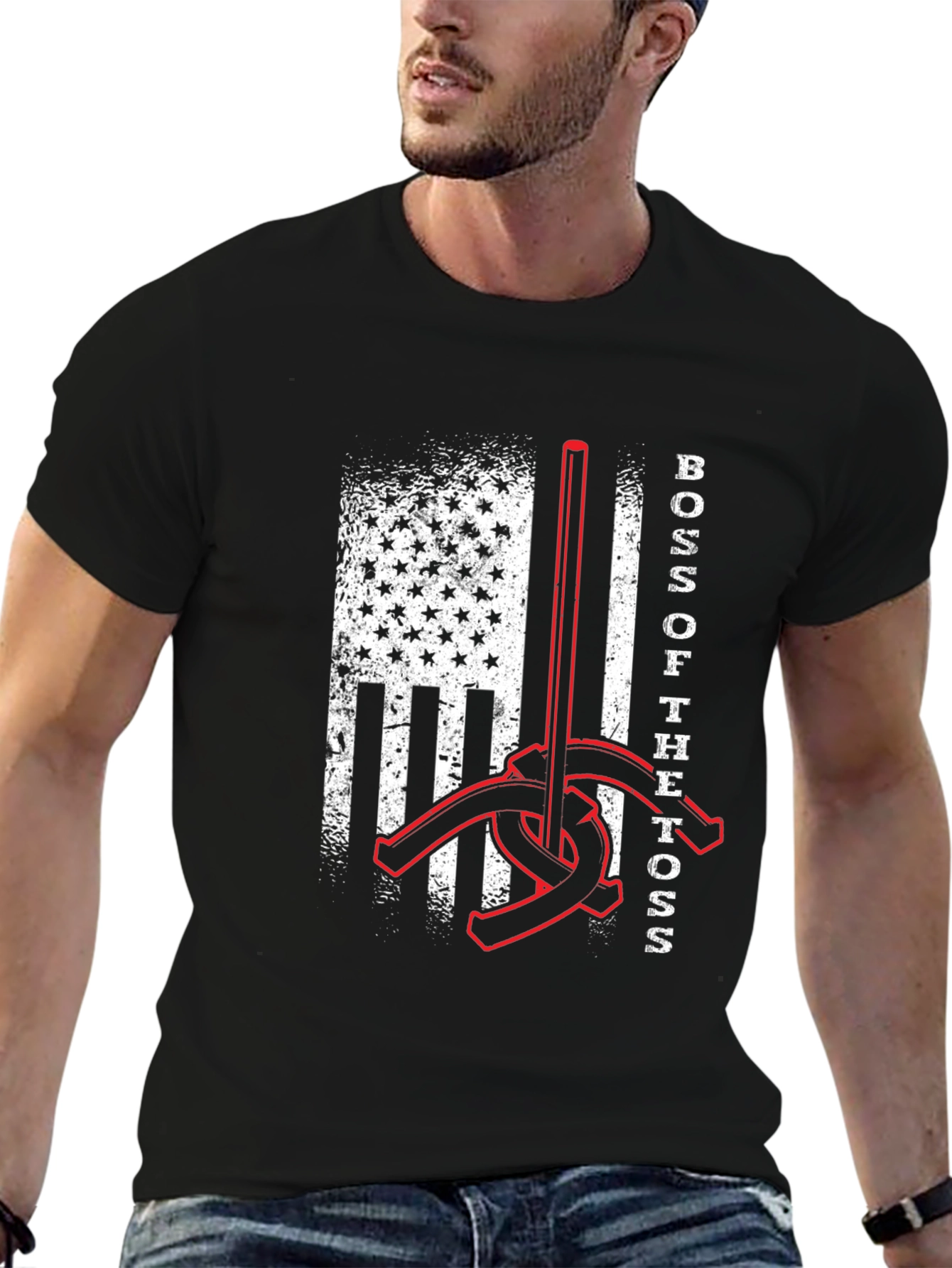 Boss of The Toss Horseshoe T-Shirt