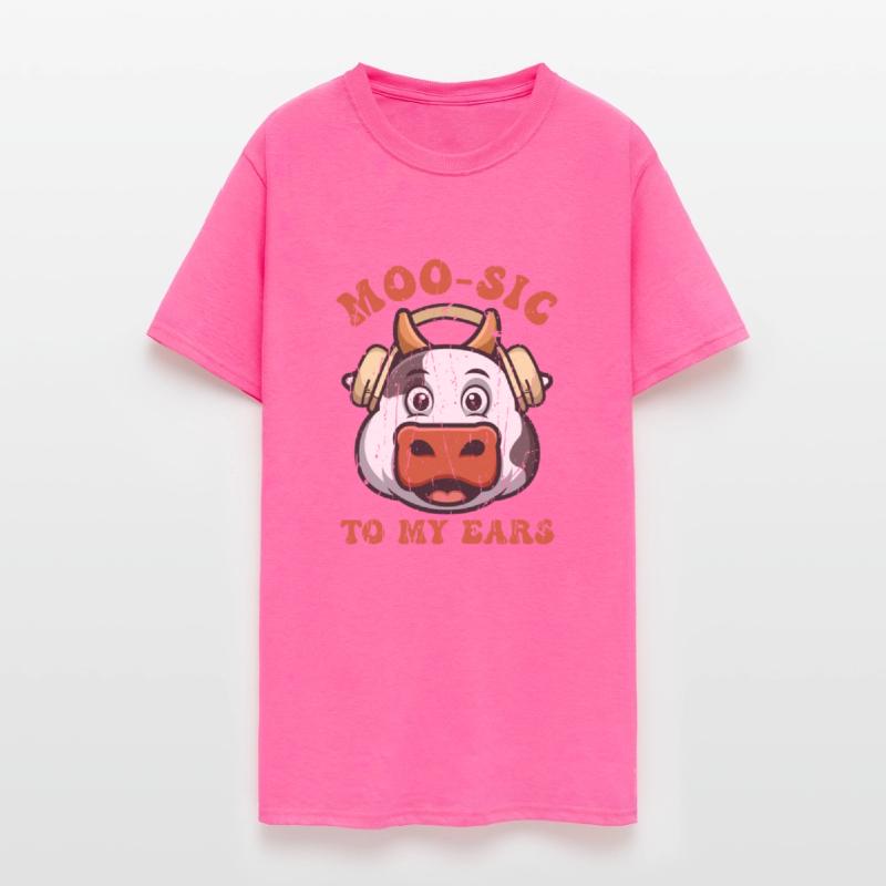 Moo'sic to my ears - Cow