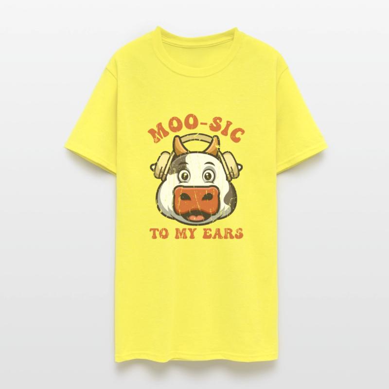 Moo'sic to my ears - Cow