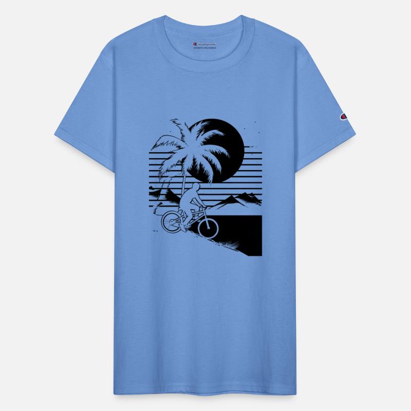 Mountain Bike Enthusiast Illustration