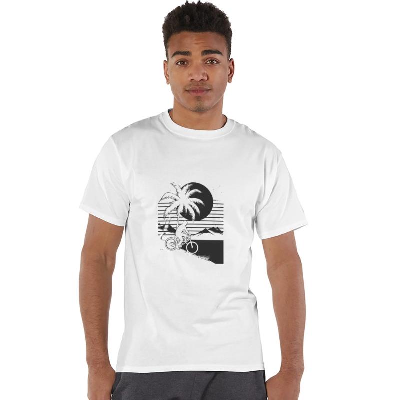 Mountain Bike Enthusiast Illustration