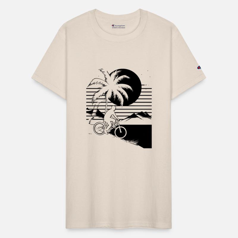 Mountain Bike Enthusiast Illustration