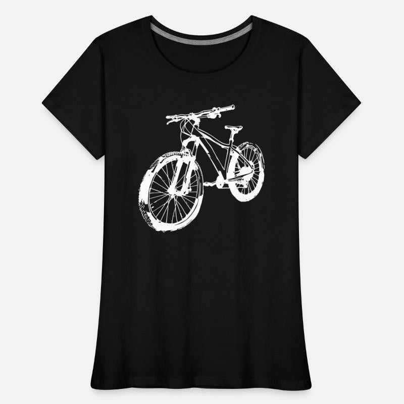 Mountain Bike Line Art