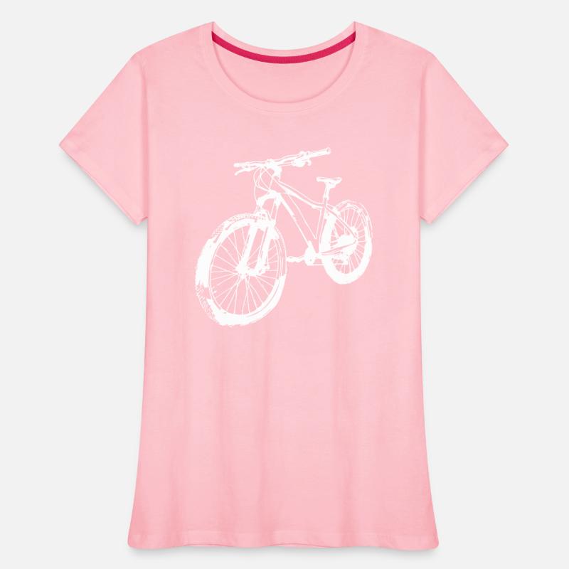 Mountain Bike Line Art