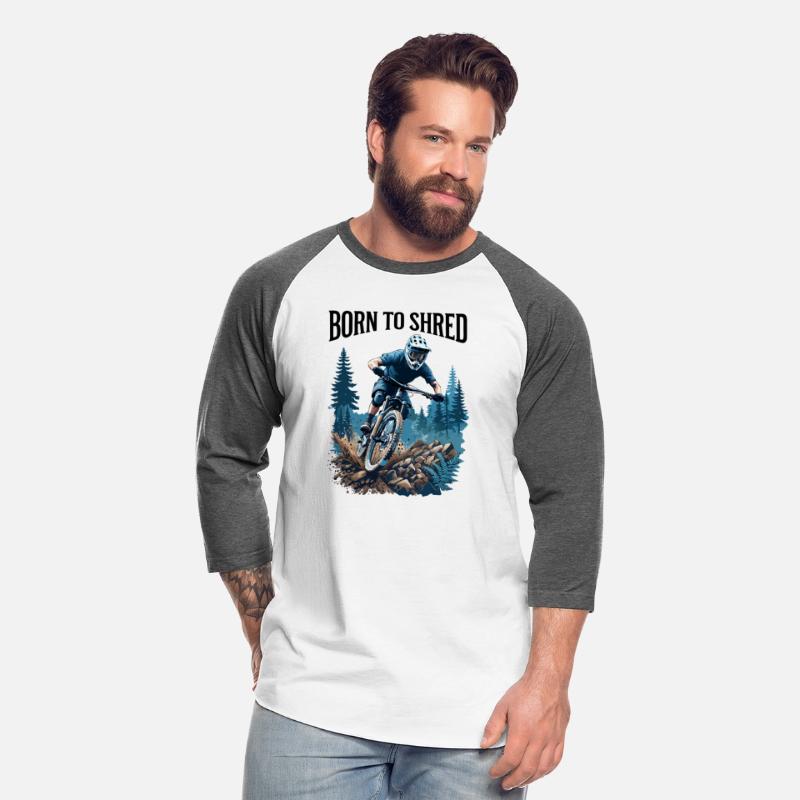 Mountain Biking Forest Trail Action Scene