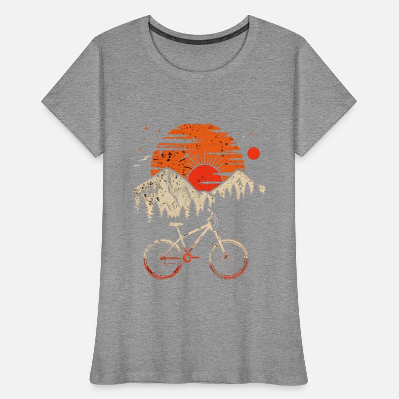 Mountain Biking Retro Style