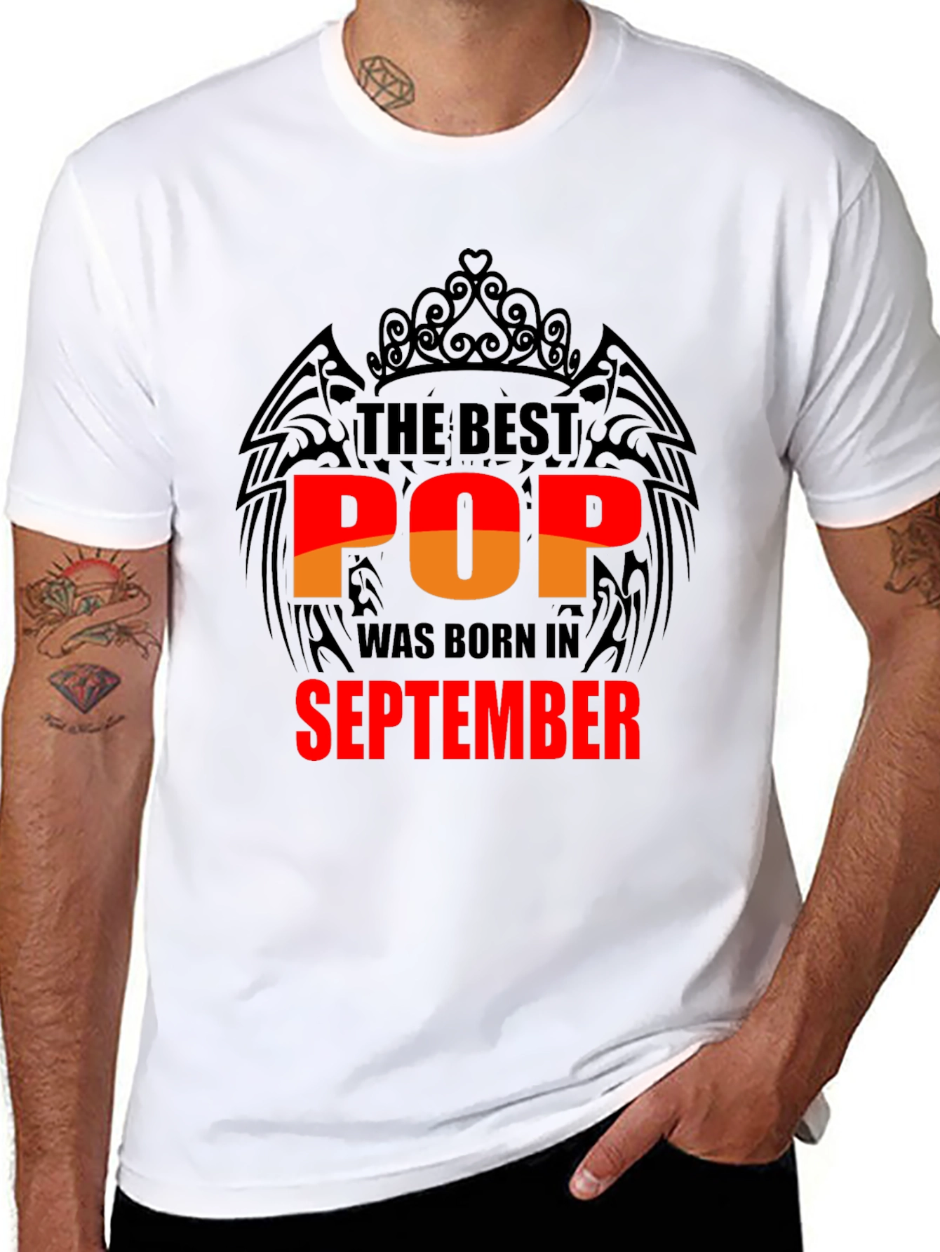 Best Pop Born in September Graphic T-Shirt