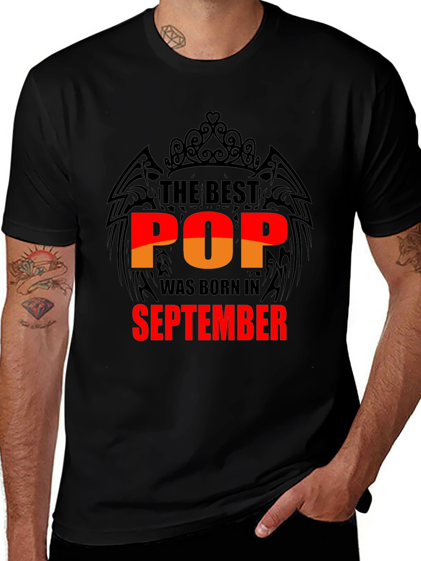 Best Pop Born in September Graphic T-Shirt