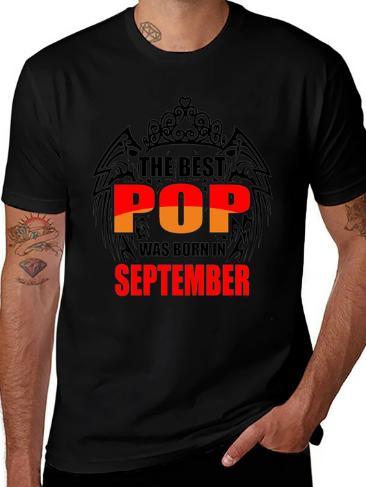 Best Pop Born in September Graphic T-Shirt