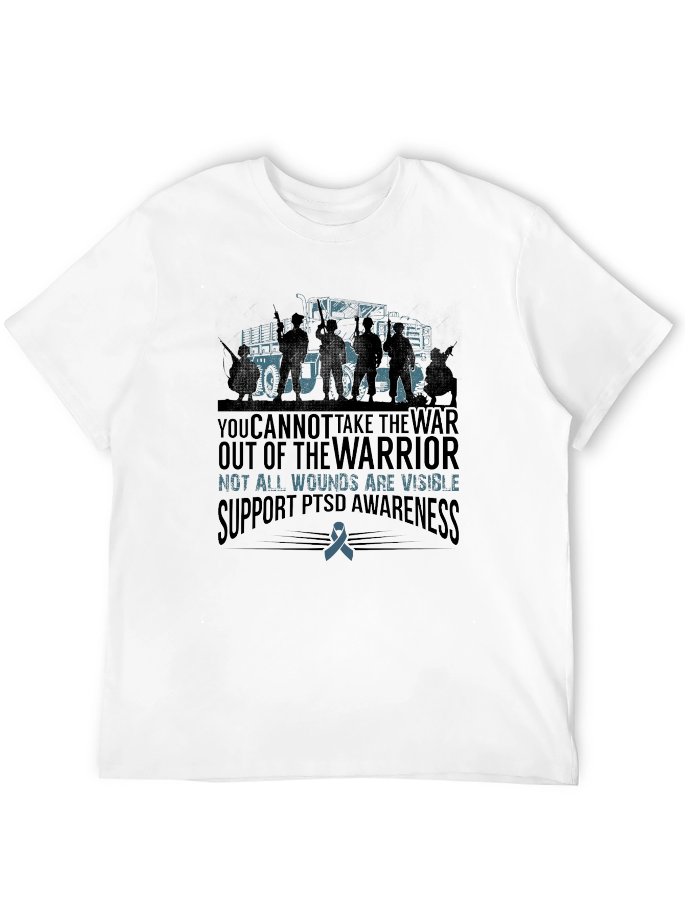 Support PTSD Awareness Graphic T-Shirt