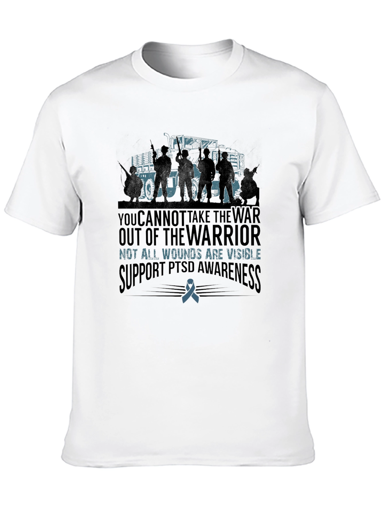 Support PTSD Awareness Graphic T-Shirt