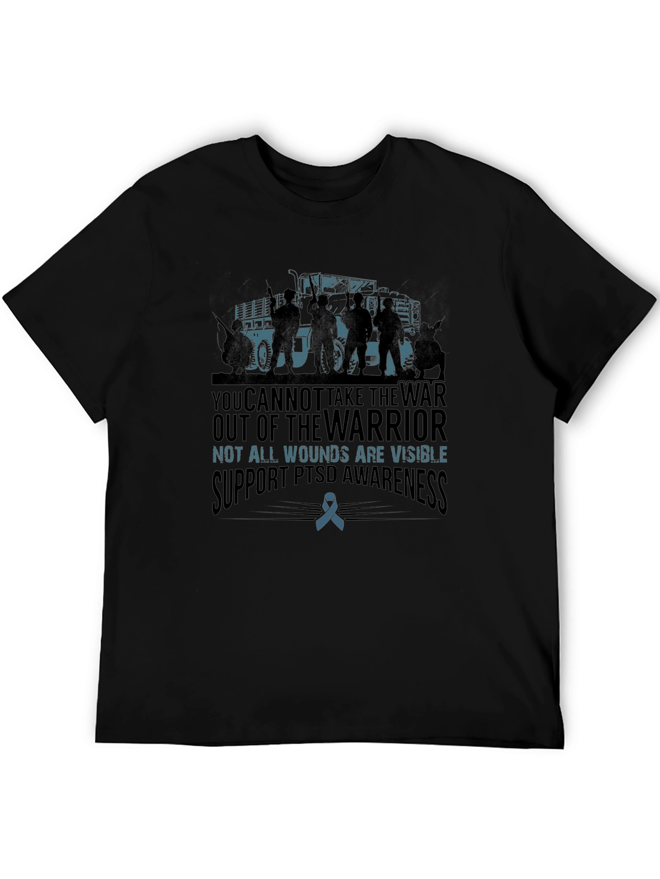 Support PTSD Awareness Graphic T-Shirt
