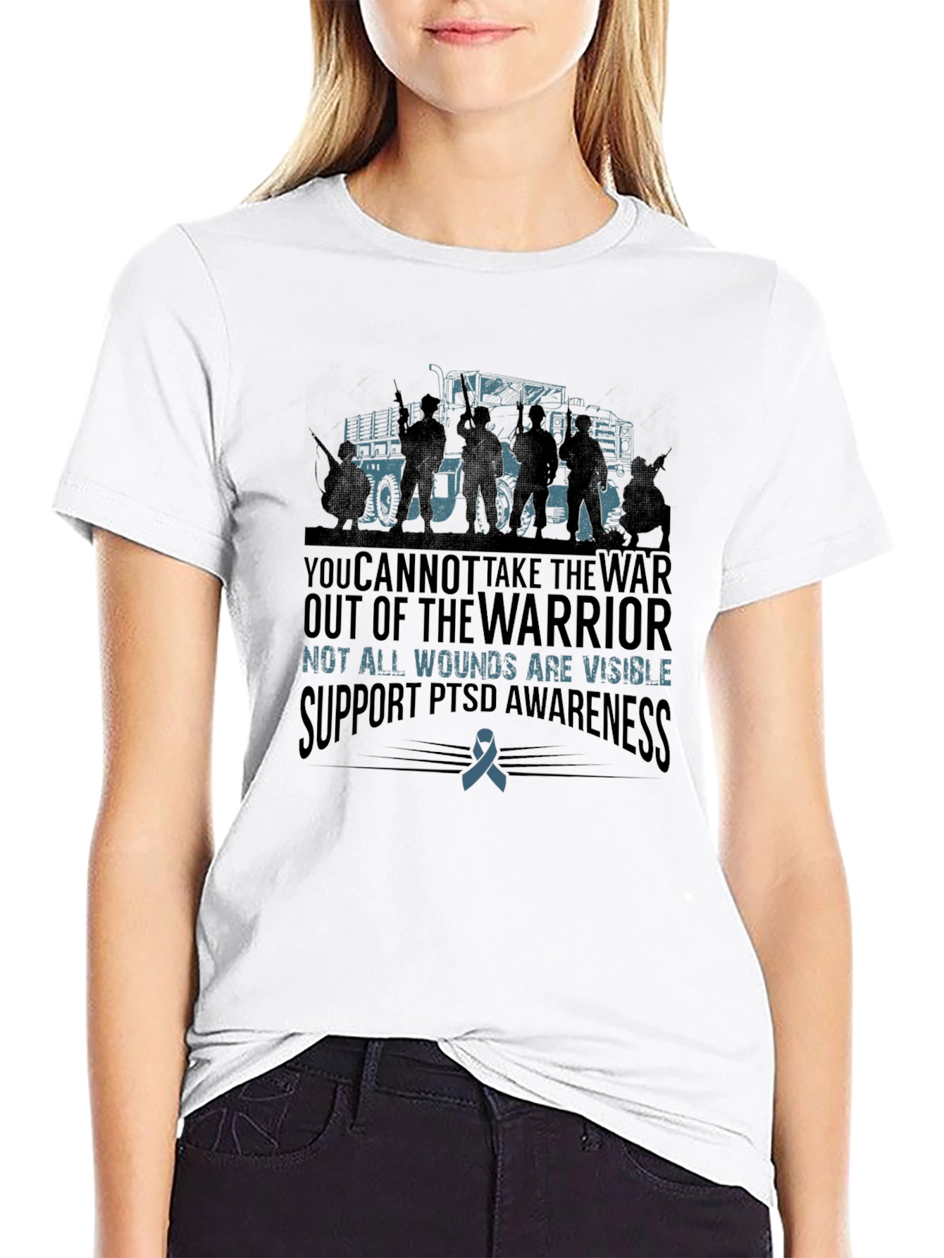 Support PTSD Awareness Graphic T-Shirt