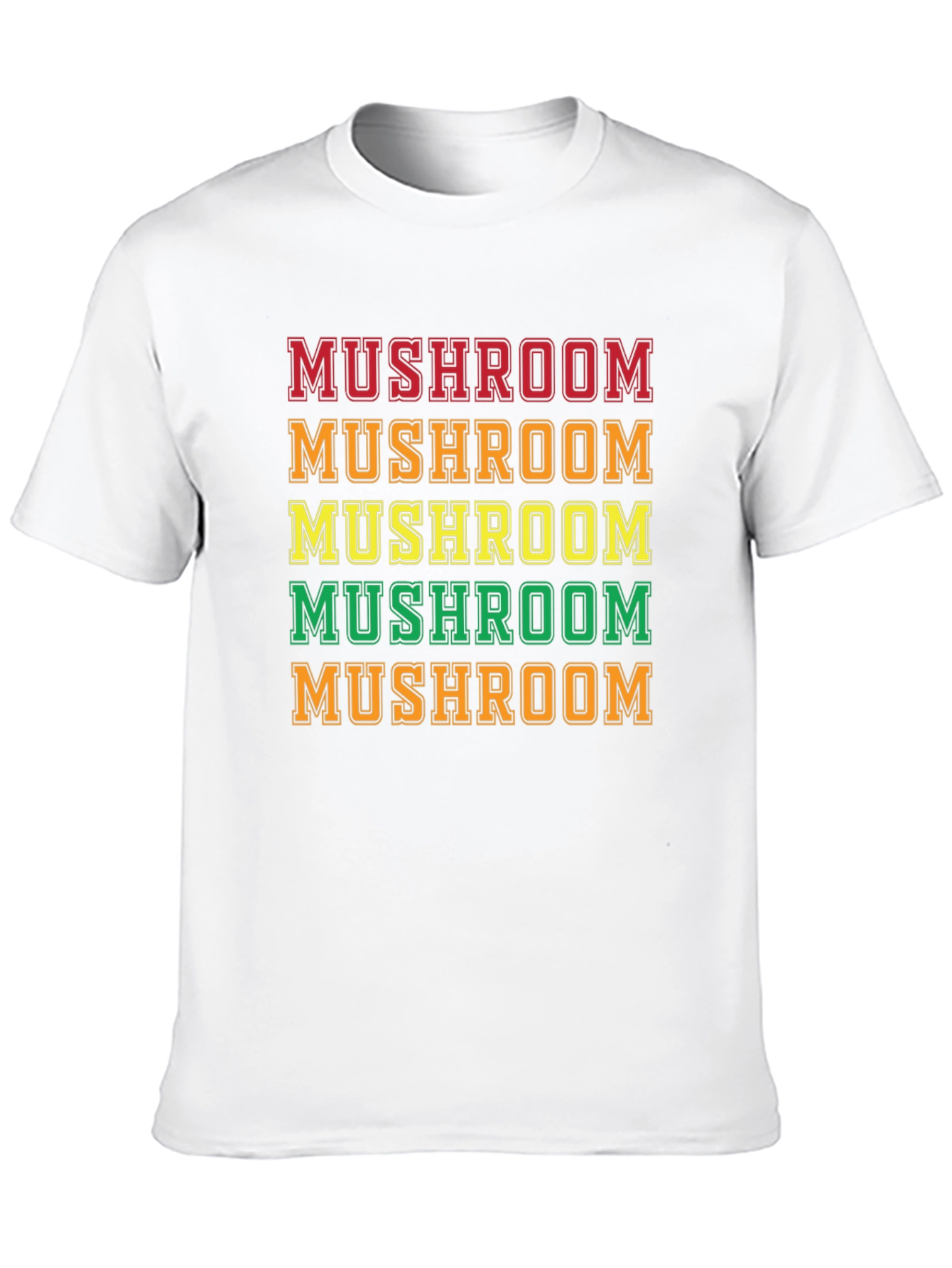 Mushroom Graphic Tee - Retro Style