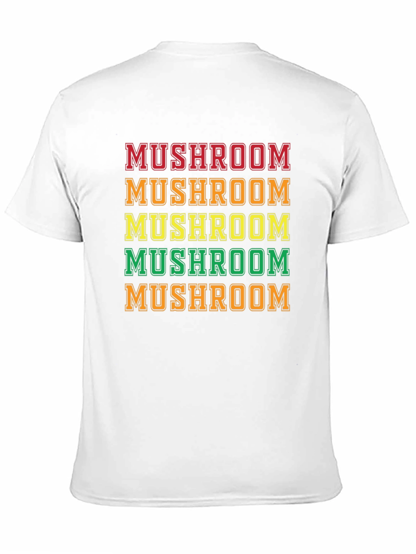 Mushroom Graphic Tee - Retro Style