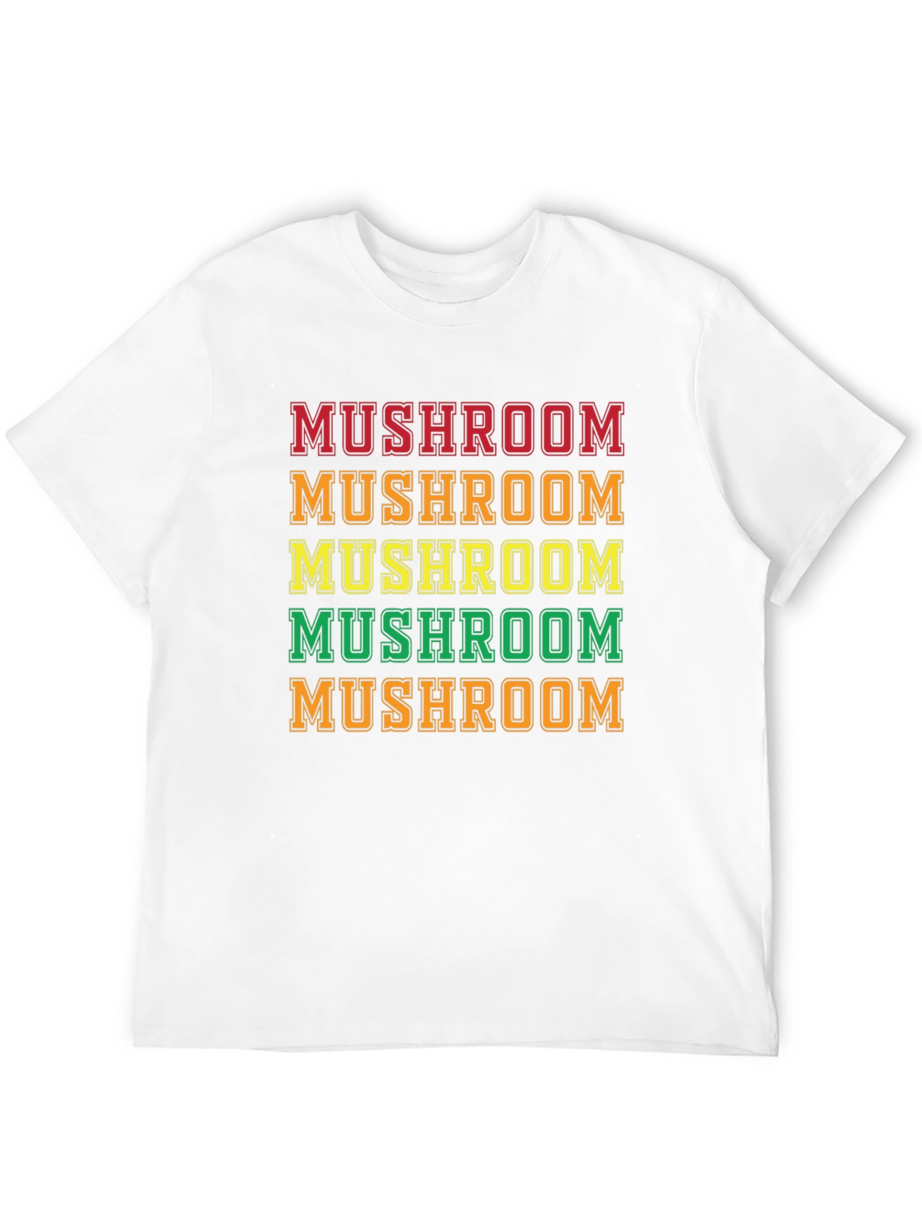 Mushroom Graphic Tee - Retro Style