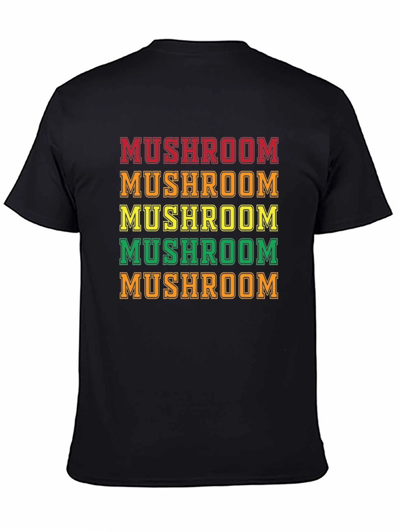 Mushroom Graphic Tee - Retro Style
