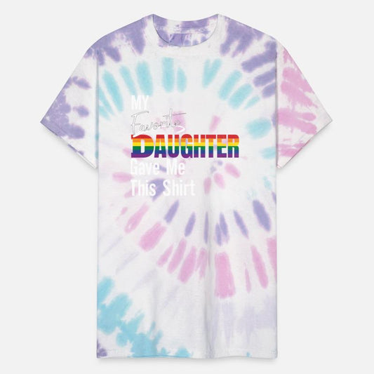 My Favorite Daughter Gave Me This Shirt Pride Rain