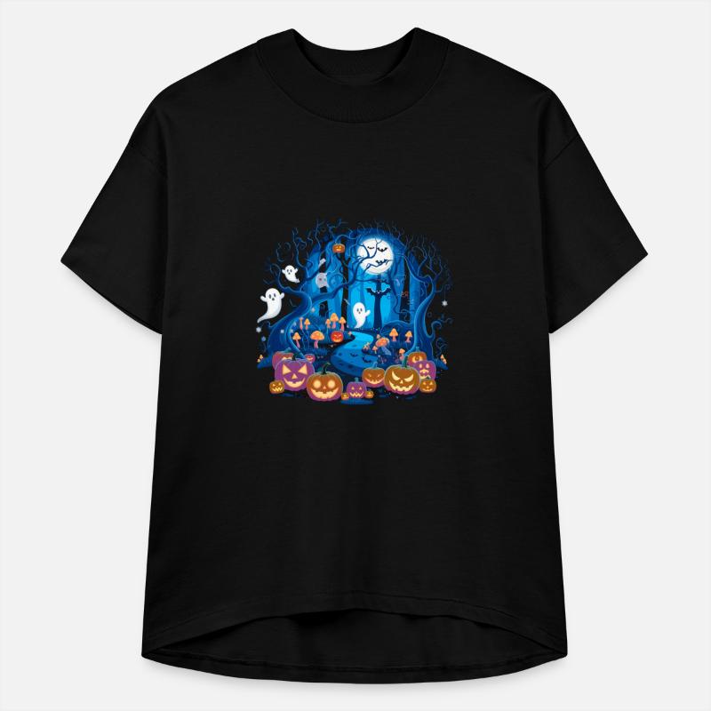 Mystic Night in Haunted Forest