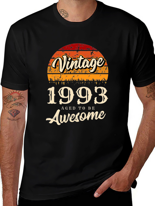 Vintage 1993 Aged To Be Awesome T-Shirt