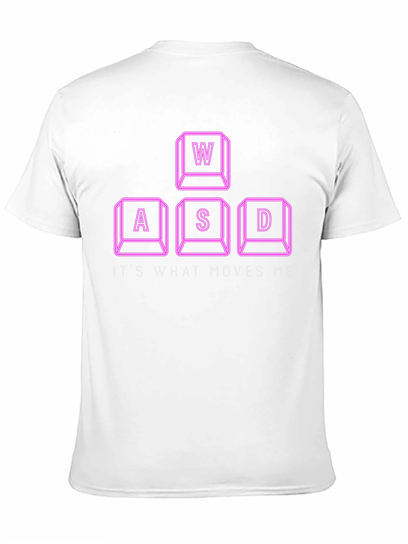 Gamer T-Shirt - WASD Keys Design
