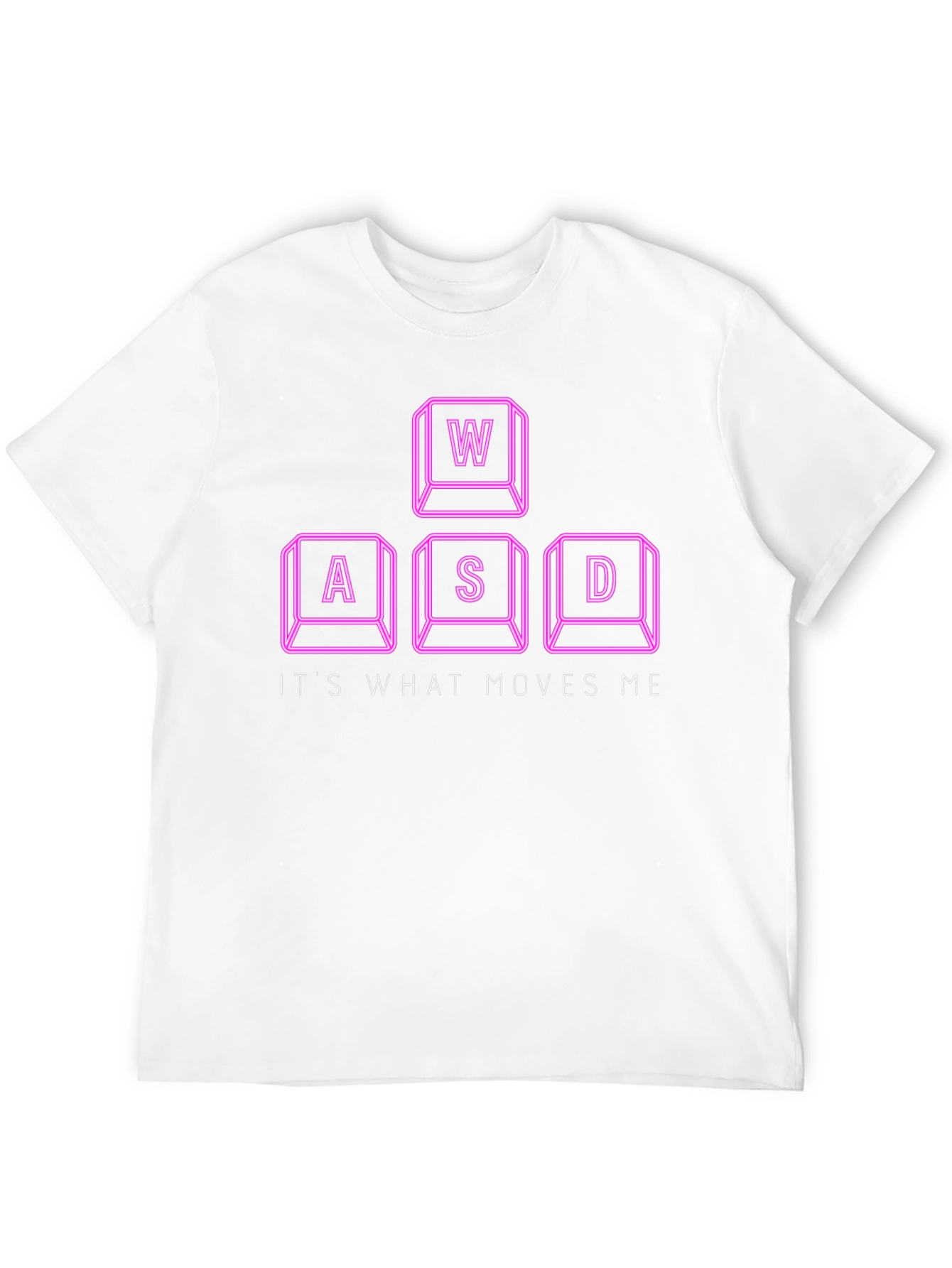 Gamer T-Shirt - WASD Keys Design