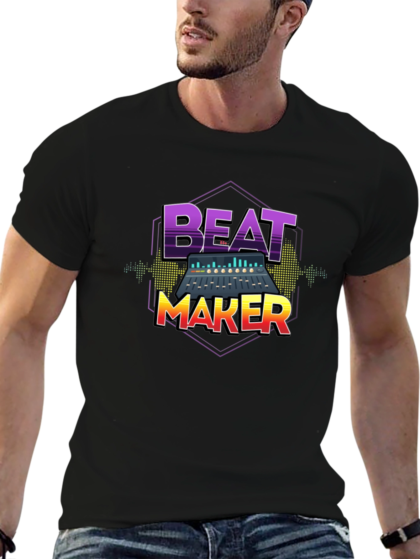 Beat Maker Graphic T-Shirt - Music Producer Tee
