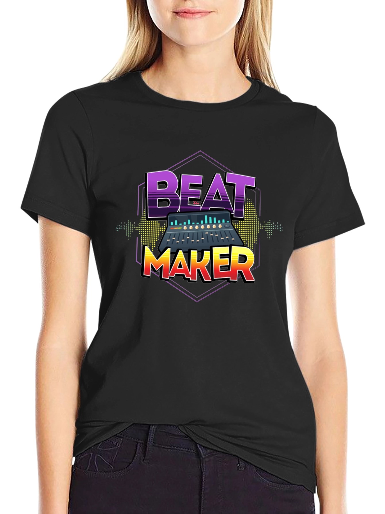 Beat Maker Graphic T-Shirt - Music Producer Tee