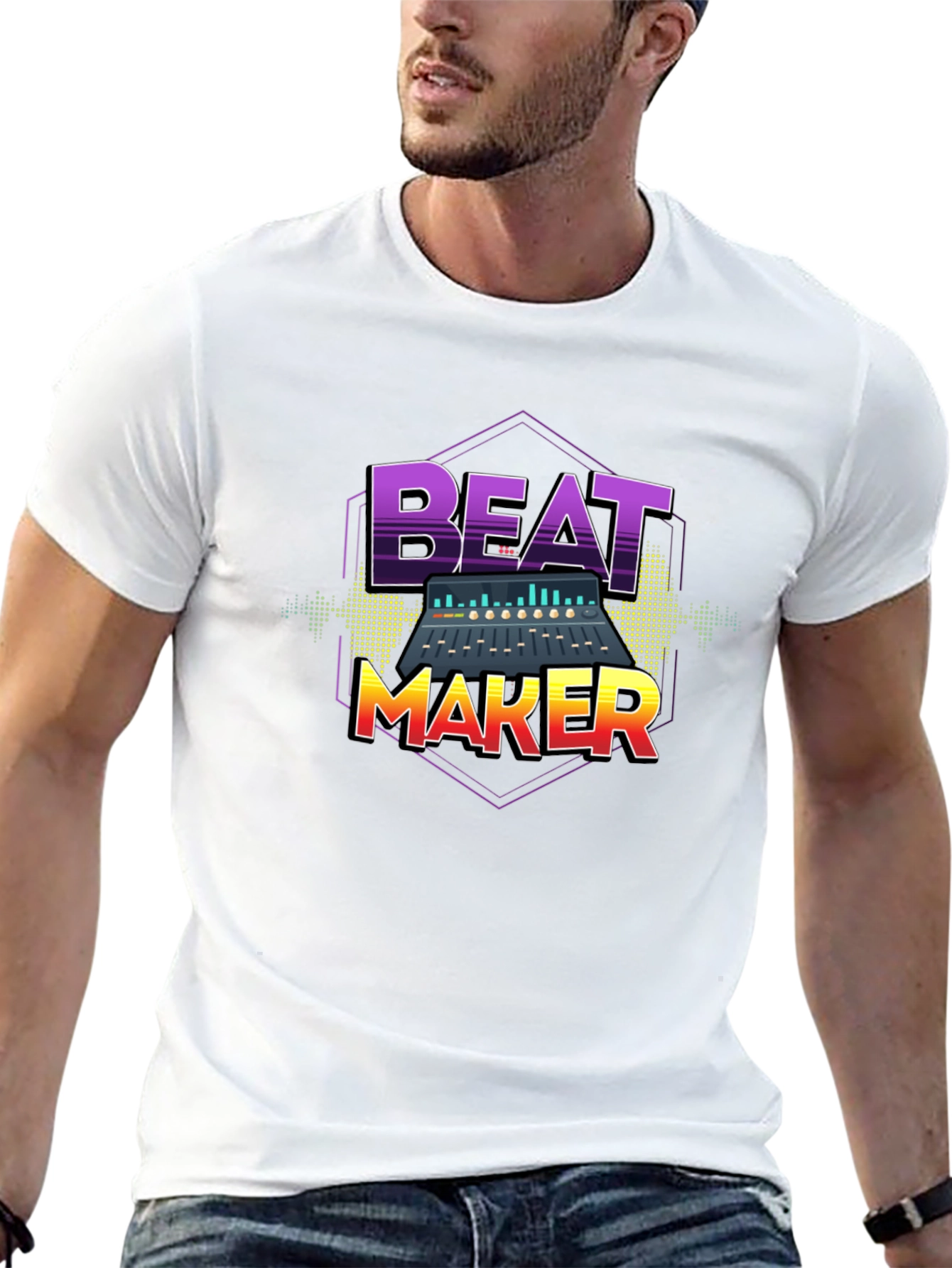 Beat Maker Graphic T-Shirt - Music Producer Tee