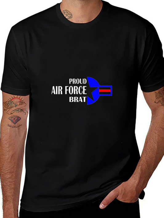 Proud Air Force Brat Graphic T-Shirt