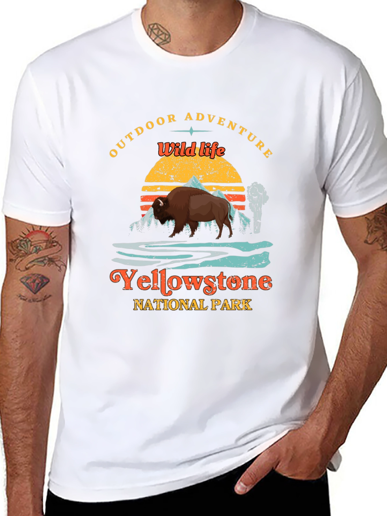 Yellowstone National Park Outdoor Adventure T-Shirt