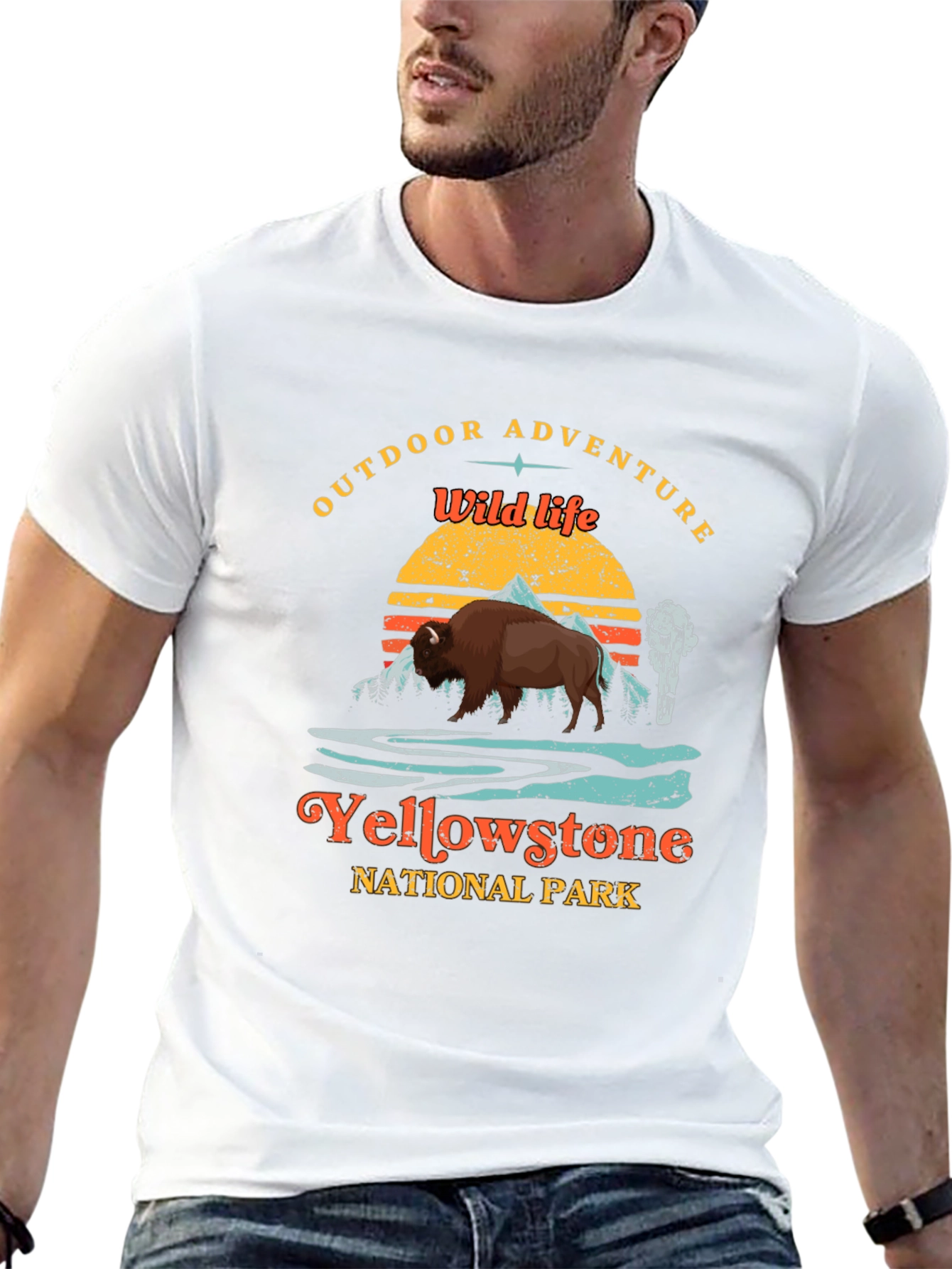 Yellowstone National Park Outdoor Adventure T-Shirt