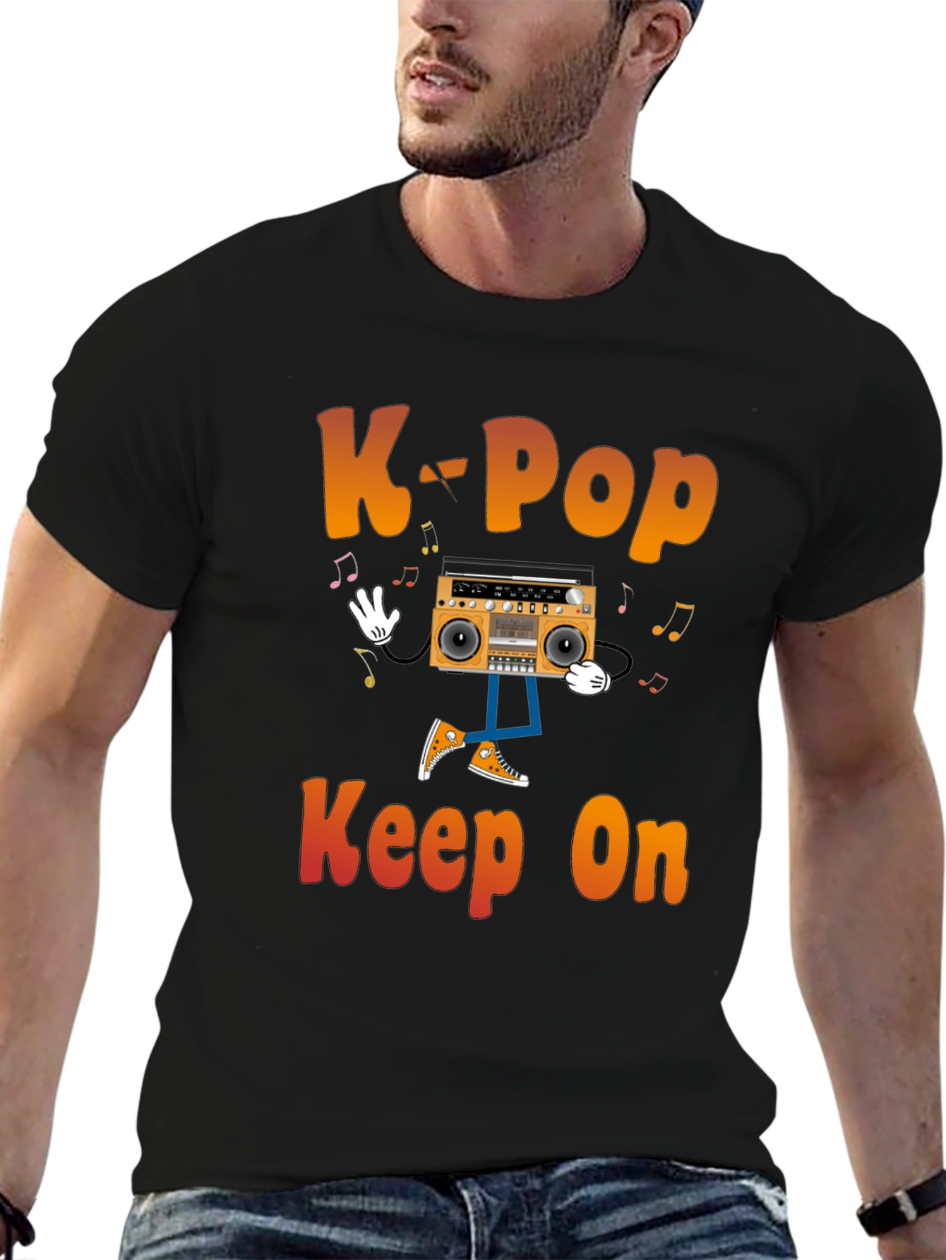 K-Pop Keep On Graphic T-Shirt