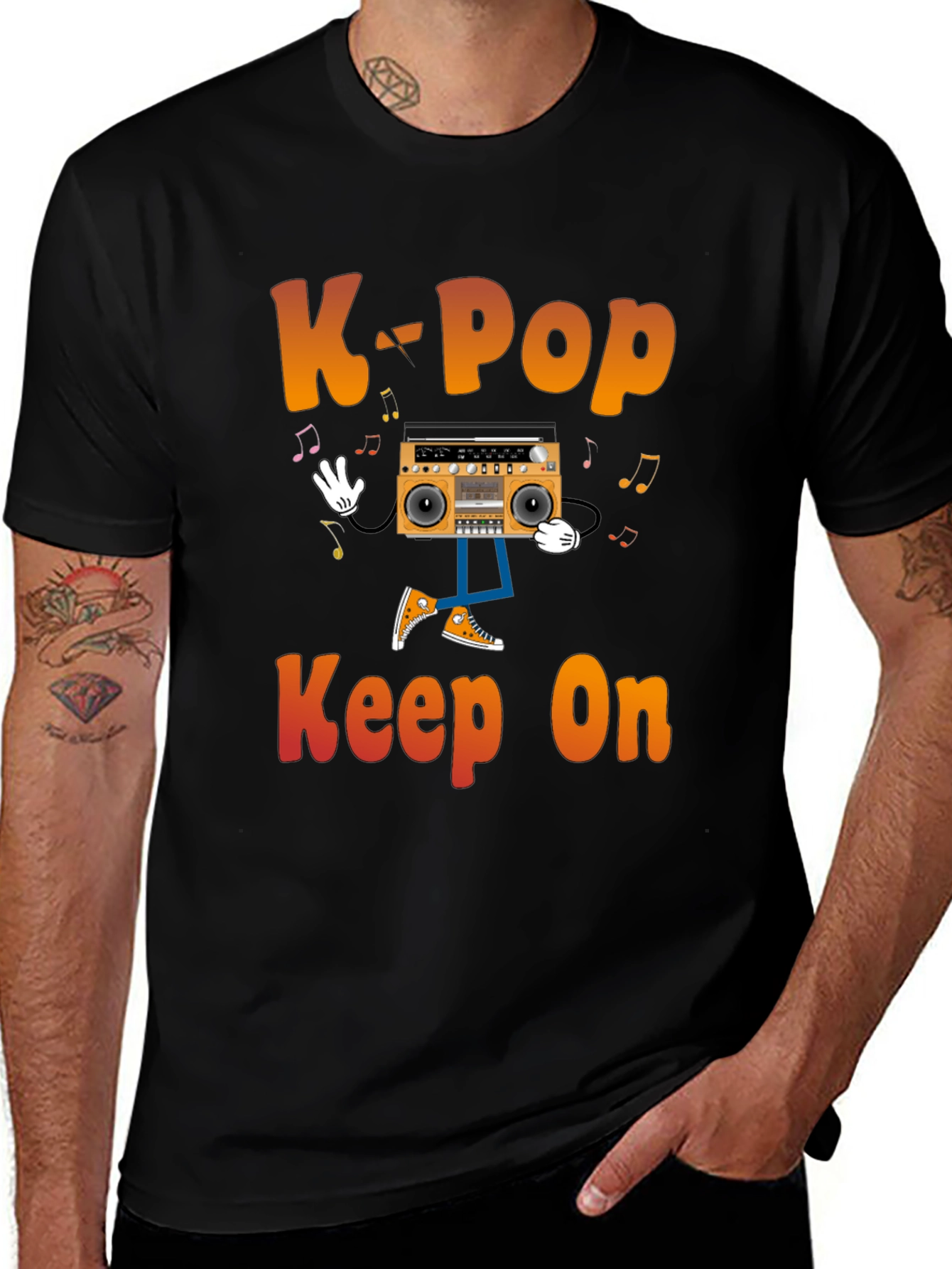 K-Pop Keep On Graphic T-Shirt