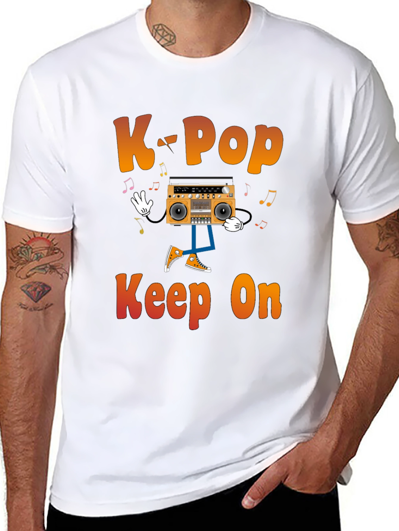 K-Pop Keep On Graphic T-Shirt