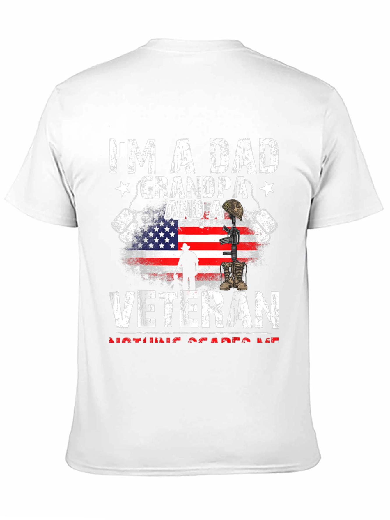 Dad Grandpa Veteran Graphic Tee