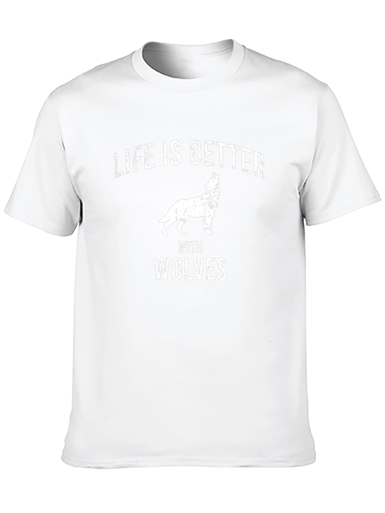 Life is Better with Wolves Graphic Tee