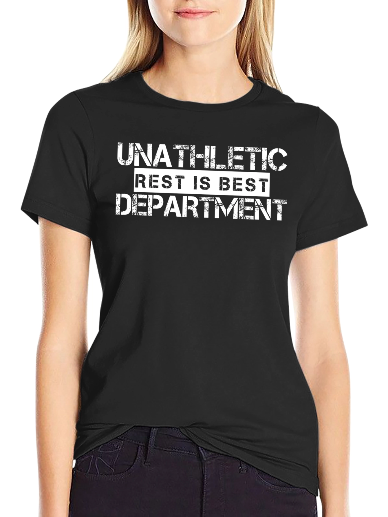 Unathletic Rest is Best Department T-Shirt