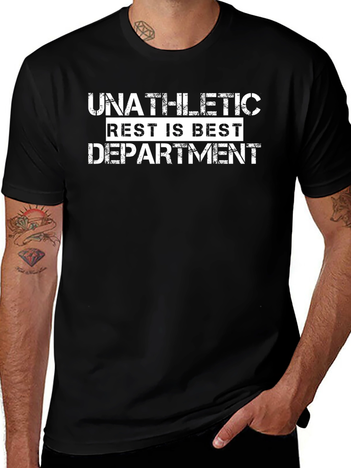 Unathletic Rest is Best Department T-Shirt