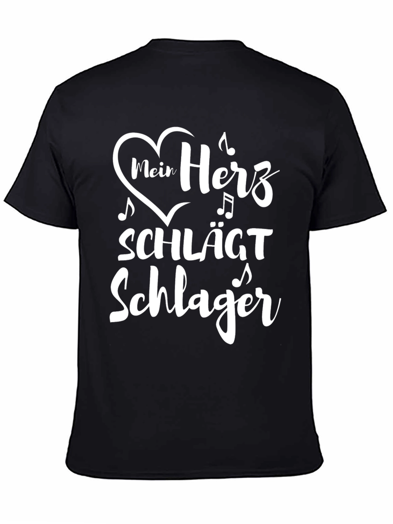 Mein Herz Schlager T-Shirt - Music Lover Tee