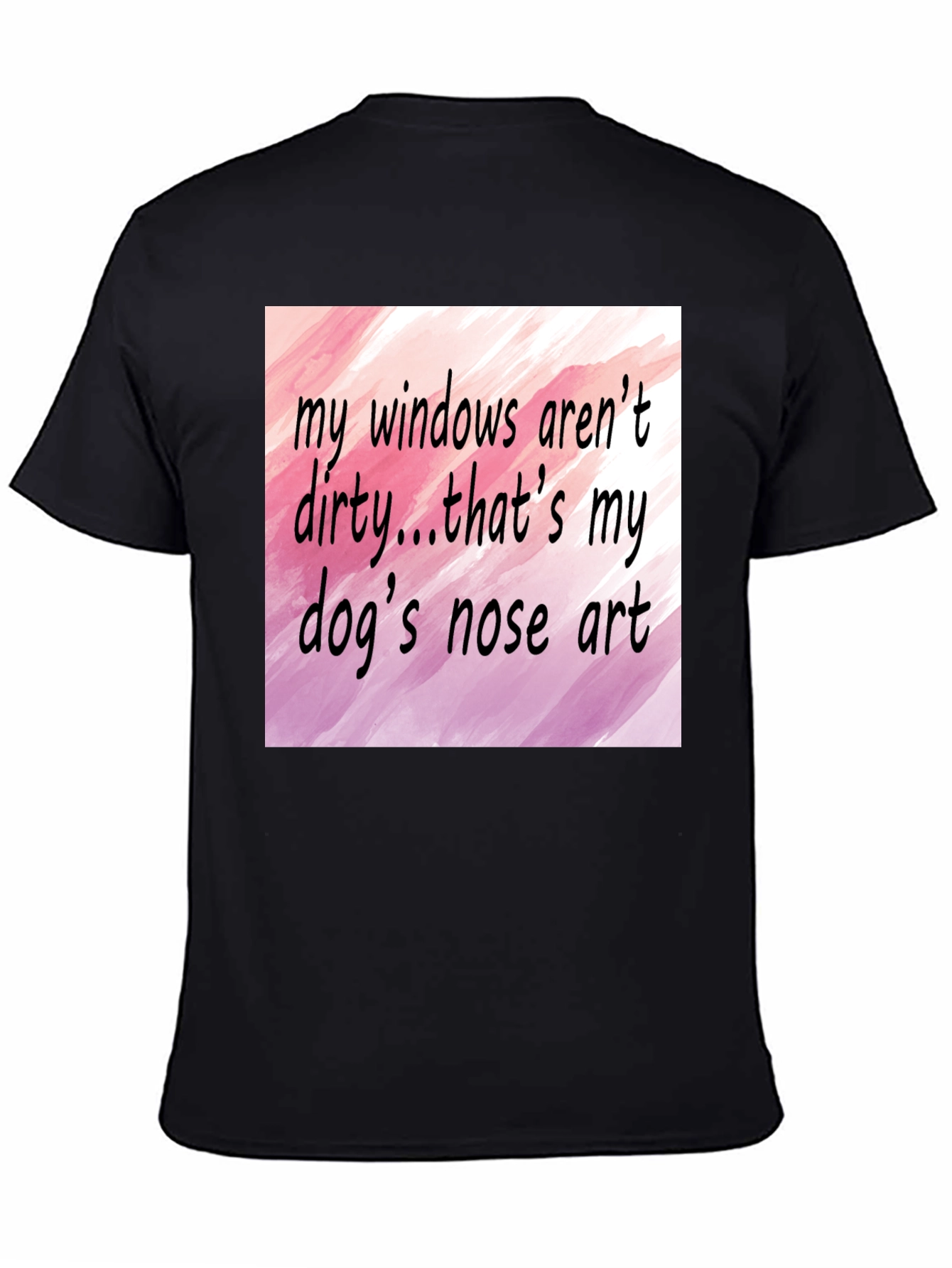 Dog Nose Art T-Shirt - Funny Pet Lover Tee