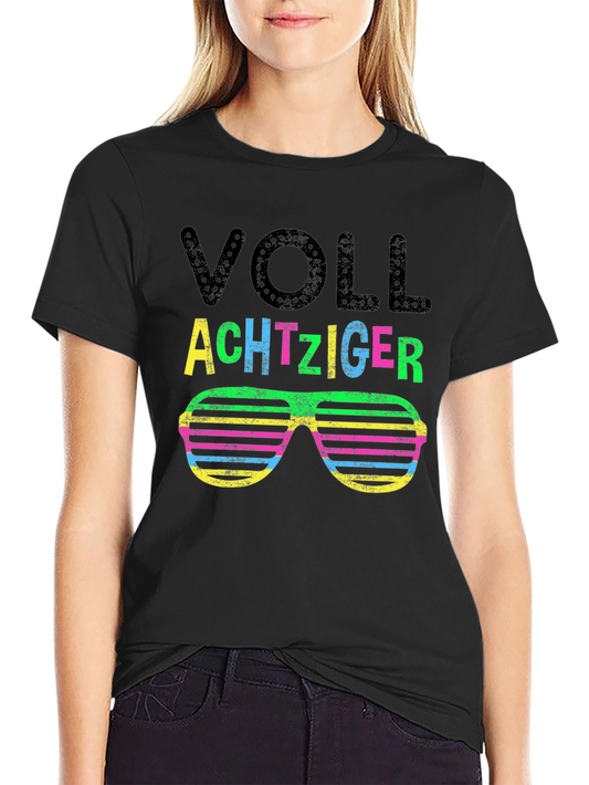 Retro Voll Achtziger 80s Style T-Shirt