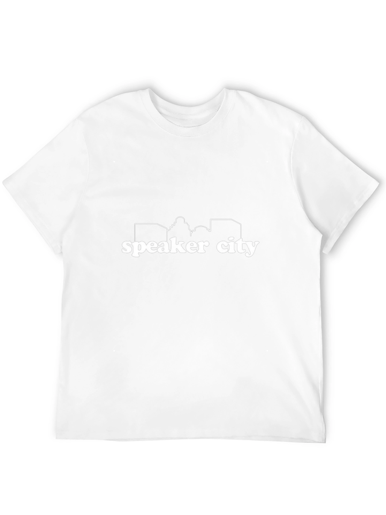 Speaker City T-Shirt - Black - Graphic Tee