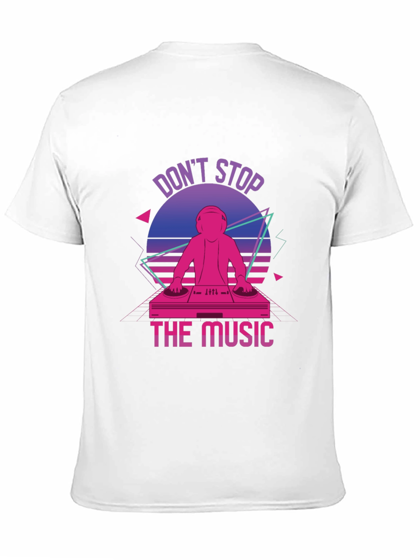 Retro DJ T-Shirt - Dont Stop The Music!