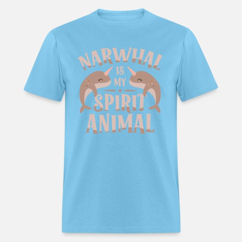 Narwhal Is My Spirit Animal Sea Unicorn Animal